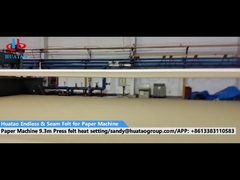 Presse sans fin de fabrication de papier sentie pour la machine de papier de Huatao avec le prix concurrentiel