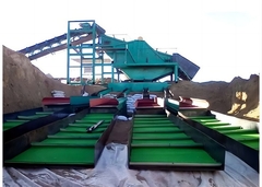 1m X 16m PE Surface bleue tapis de panne d'or pour l'extraction de l'or