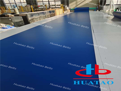 Ceinture de dispersant utilisée dans la section de formation du processus de production de panneaux et de panneaux, tels que le MDF, le HDF, l'OSB.