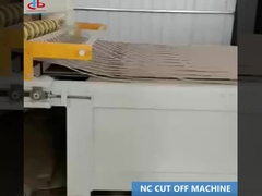 15.5KW machine à carton ondulé NC couper le couteau hélicoïdal machine