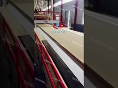 Ceinture de formage pour panneaux à base de bois