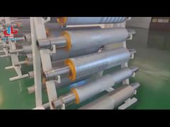 Le cuir à rouleaux en relief gravé au laser