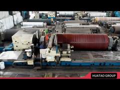 Rouleau de presse de la machine à papier