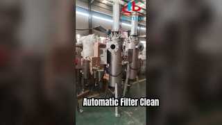 Filtre pneumatique à grattage d'auto-nettoyage