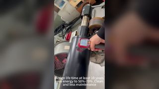 Le rouleau chauffant par induction antiadhésif en téflon offre une température précise de 260 ℃