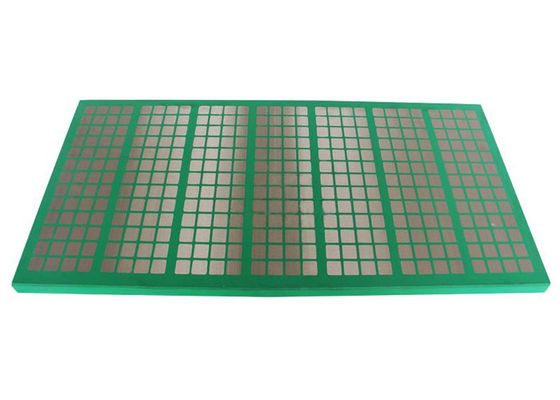 Square Hole High Frequency Steel Frame Shale Shaker Screen with Customized Dimensions for Drilling Fluids