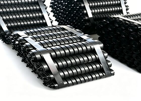 Conveyor Idler Roller Steel Bearing Housing High Wear Resistance Mining Conveyor Use