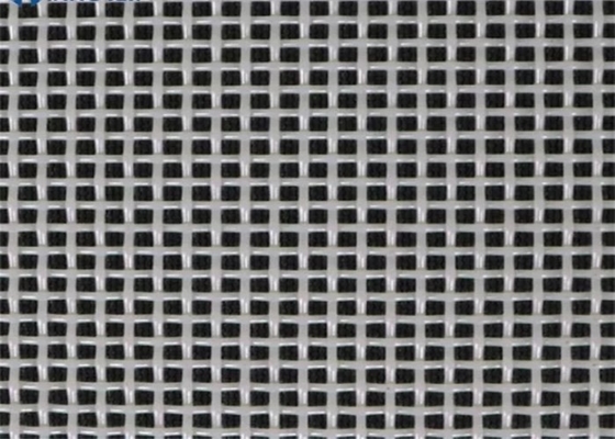 0.72*0.72mm White Polyester Linear Screen Cloth For Food Drying