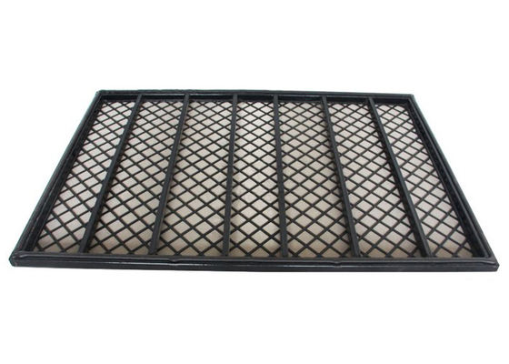 Square Hole High Frequency Steel Frame Shale Shaker Screen with Customized Dimensions for Drilling Fluids