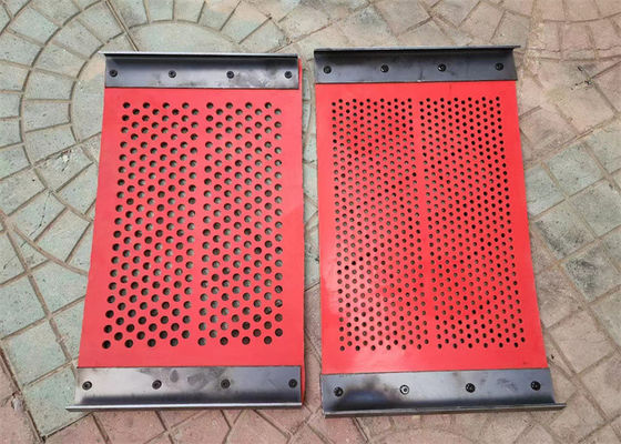 6mm Thickness Self-Cleaning Rubber Screen Panel with Hook Installation for Corrosion Resistant Mineral Screening