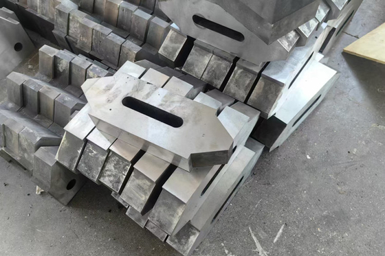 D2 Materiral Tyre Recycling Shredder Blades For Double Shaft Shredder Machine