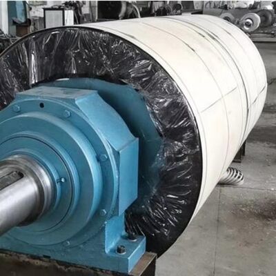 Paper Machine Press Roller with 500mm to 1500mm Diameter Cast Iron or Stainless Steel Shell for High Efficiency Water Removal