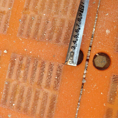 30mm Thickness High Wear Resistance Polyurethane Dewatering Screen Panel for Coal Washing Plant