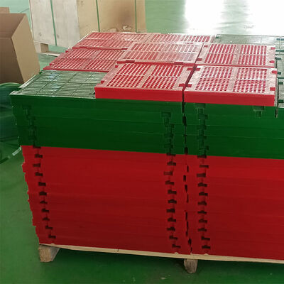 High Wear Resistance Polyurethane Dewatering Screen Mesh with 0.1mm Slot Opening and Steel Frame for Mining