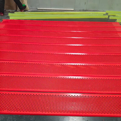 PU Flip-Flop Screen Panel with 5mm Aperture and 6mm Thickness for Compost Screening