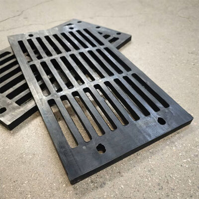 40*10mm High-wear Rubber Steel Frame Anti-blocking Rubber Screen Panel for Mining Vibrating Screens