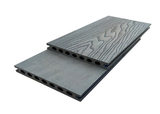 Easy Installation Outdoor Co Extruded Fence Panels WPC Garden Panel
