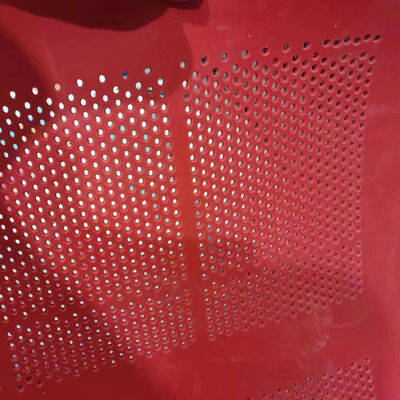 6mm Thickness Self-Cleaning Rubber Screen Panel with Hook Installation for Corrosion Resistant Mineral Screening