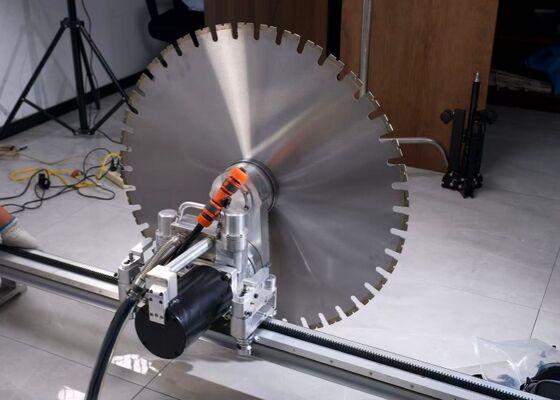 HT 22kw Fully Automatic High Frequency Wall Saw With Intelligent System