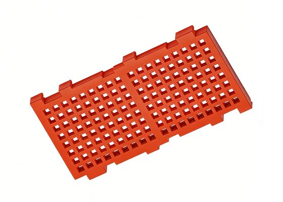 Precision Injection-Molded TPU Screen Panel for Fine Particle Recovery ISO 9001 Technical