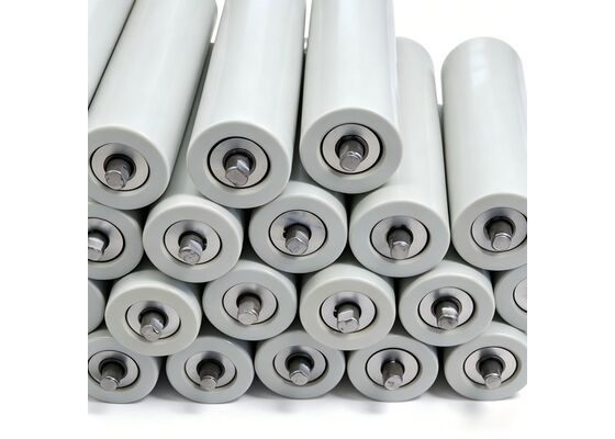 HDPE Conveyor Idler Roller Heavy Duty Bulk Material Handling Conveyor Component