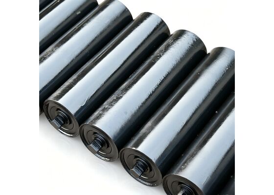 HDPE Conveyor Idler Roller Heavy Duty Bulk Material Handling Conveyor Component