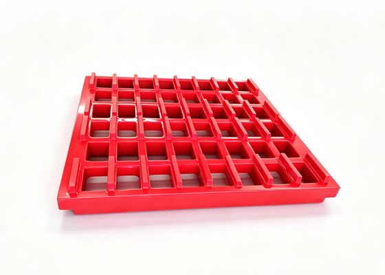 Flexible Polyurethane Sieve Plate for Efficient Vibrating Screening of Fine Ores