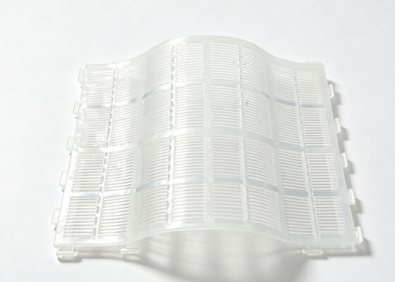 Wear-Resistant 45mm Thickness PU Screen Panel for Industrial Vibrating Screens with Precise 0.1mm Slot Openings