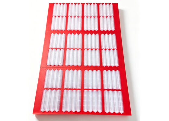 Modular Pin Type Polyurethane Dewatering Screen Panel with Standard 305x610mm Dimensions