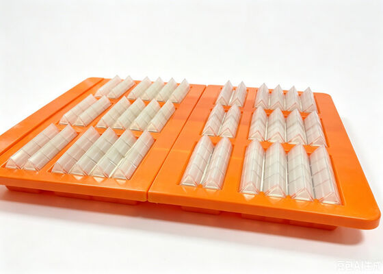 Precision Molded Polyurethane Dewatering Screen Panel with 30mm Thickness and Integrated Steel Frame Support
