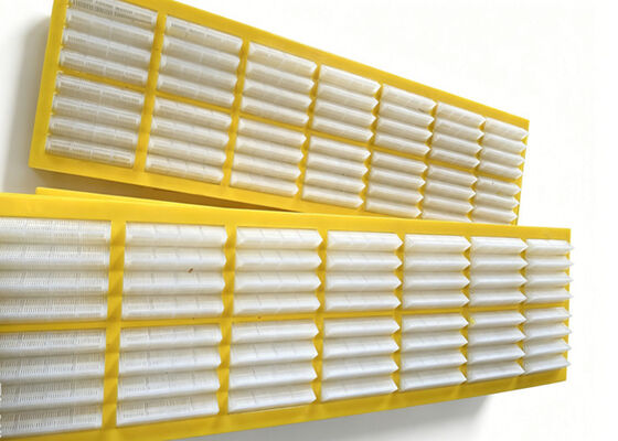 Pin-Type Modular Polyurethane Dewatering Screen Panel for Rapid Maintenance in Mines