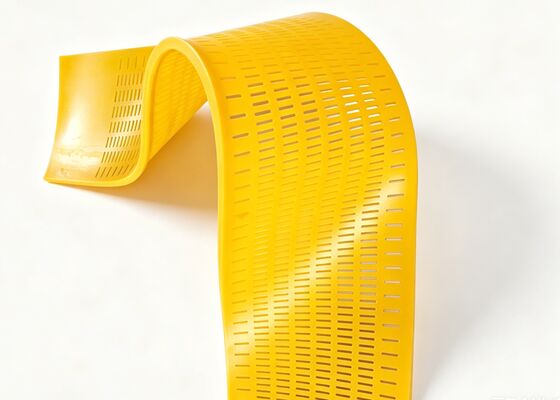 Hydrolysis Resistant MDI Polyether Flip Flow Mats for Wet Ore Dewatering
