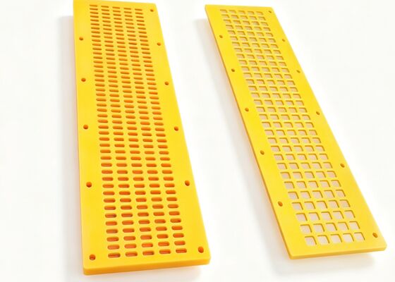 MDI Polyether Flip Flow Screen Mats for Heavy Duty Dewatering Applications