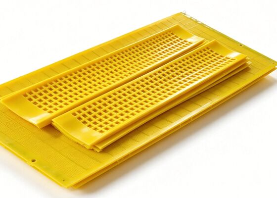 Hydrolysis Resistant MDI Polyether Flip Flow Mats for Wet Sand Dewatering