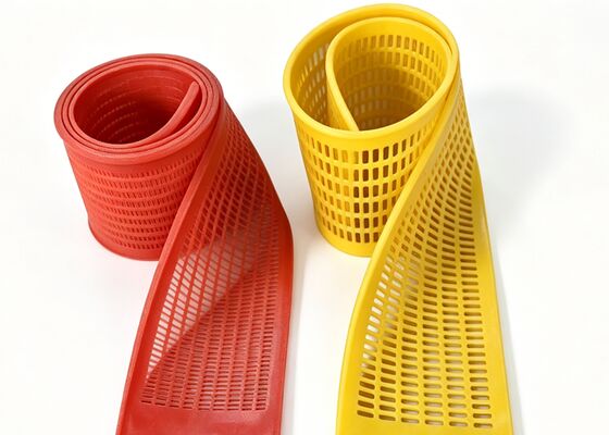Hydrolysis Resistant MDI Polyether Flip Flow Mats for Wet Sand Dewatering