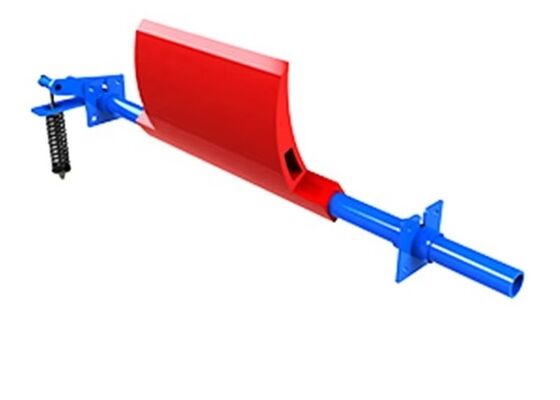 Polyurethane Conveyor Belt Cleaner Blue Blade Efficient Carryback Removal System