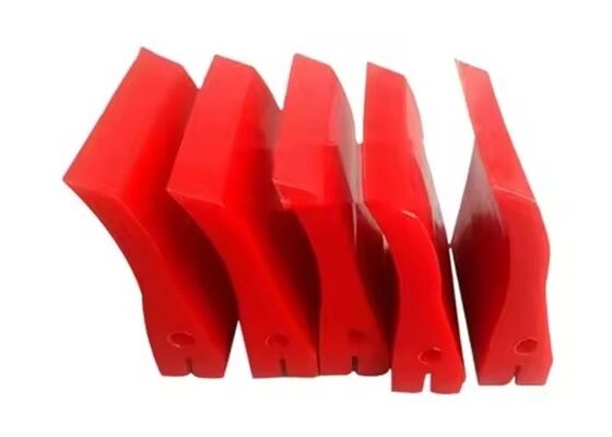 Conveyor Belt Cleaning Blade PU Material High Recovery Industrial Mining Conveyor