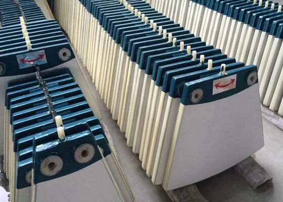 Porous Ceramic Filter Plate High Porosity 42 Percent Long Life Tailings Dewatering System
