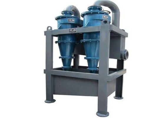 Rubber Lined Hydrocyclone Separator Mining Cyclone Equipment For Slurry Desliming Process