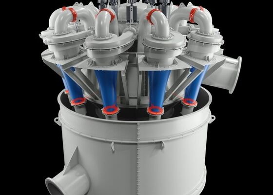 Mining Hydrocyclone Separator Ceramic Rubber Lined Cyclone For Fine Sand Recovery System