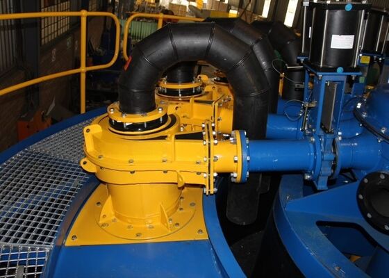 PU Mining Cyclone Separator Corrosion Resistant Hydrocyclone For Coal Slurry Recovery