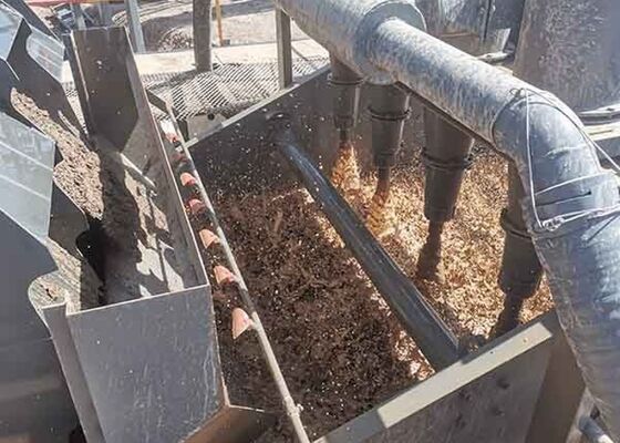 Mining Slurry Hydrocyclone Separator Heavy Duty PU Cyclone For Iron Ore Beneficiation