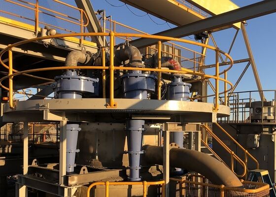 Mining Hydrocyclone Separator Large Capacity Cyclone For Coal Preparation Plant System