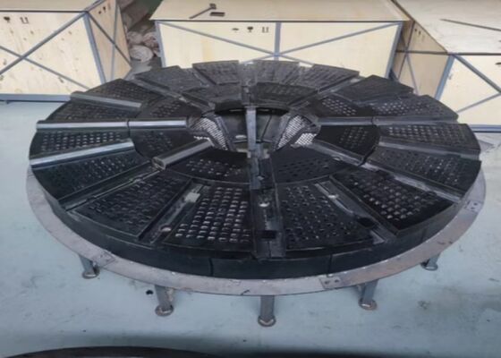 High Abrasion Resistant Rubber Mill Liners for Ball Mills with Long Working Life and Up To 120°C Temperature Resistance