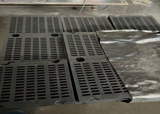 Modular Rubber Screen Panel for Mineral Processing Applications