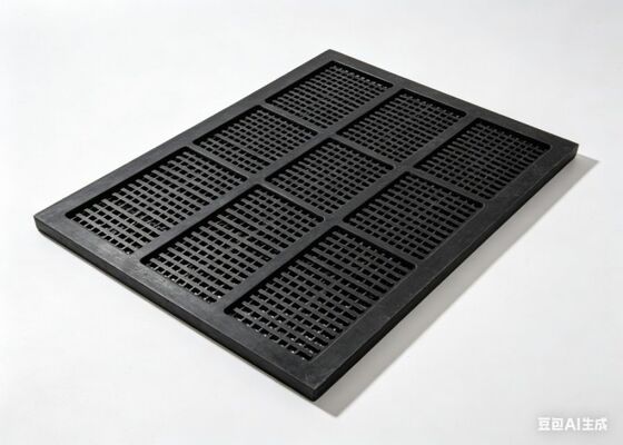 Heavy Impact Rubber Screen Deck for Mining Applications