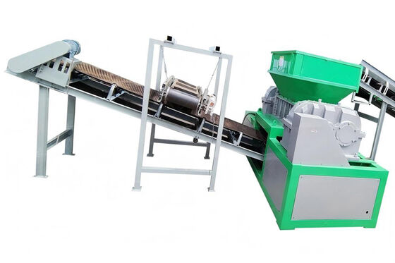 Double Shaft Shredder 200mm Diameter Shaft for Heavy Loads