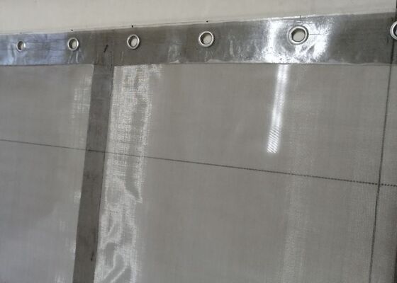 High-Temperature Grommet Screen 180° Folded Edge 316L Stainless Steel Chemical Processing