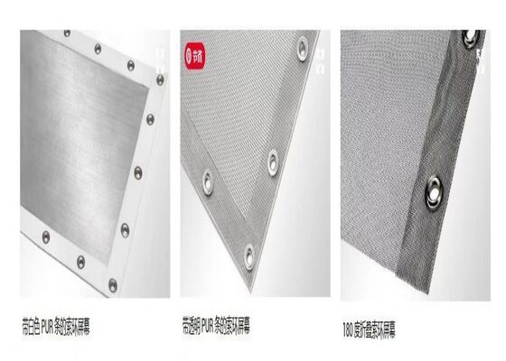 Transparent PU Grommet Screen EU 1935/2004 Compliant 0.0014-0.0090 inch Wire