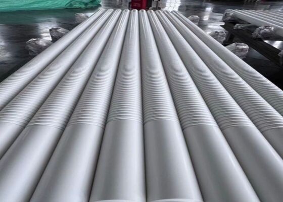 Anti Crystallization Fused Silica Ceramic Roller For Glass Heating Lehr